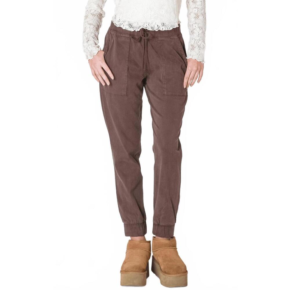 NEW DEX soft touch jogger in brown